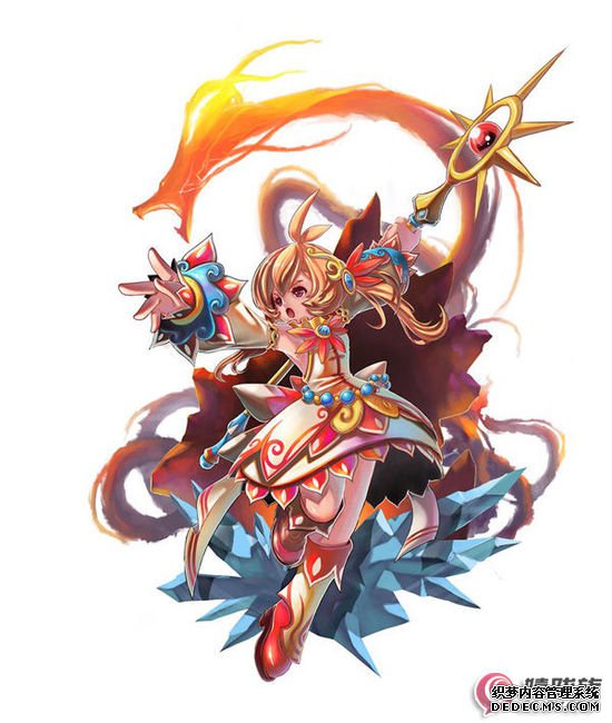 冰炎女魔法师Merurin公开 《怒吼之剑》正式运营