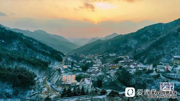 【微视】你见过雪后的崂山?美如《魔戒》里的中土世界